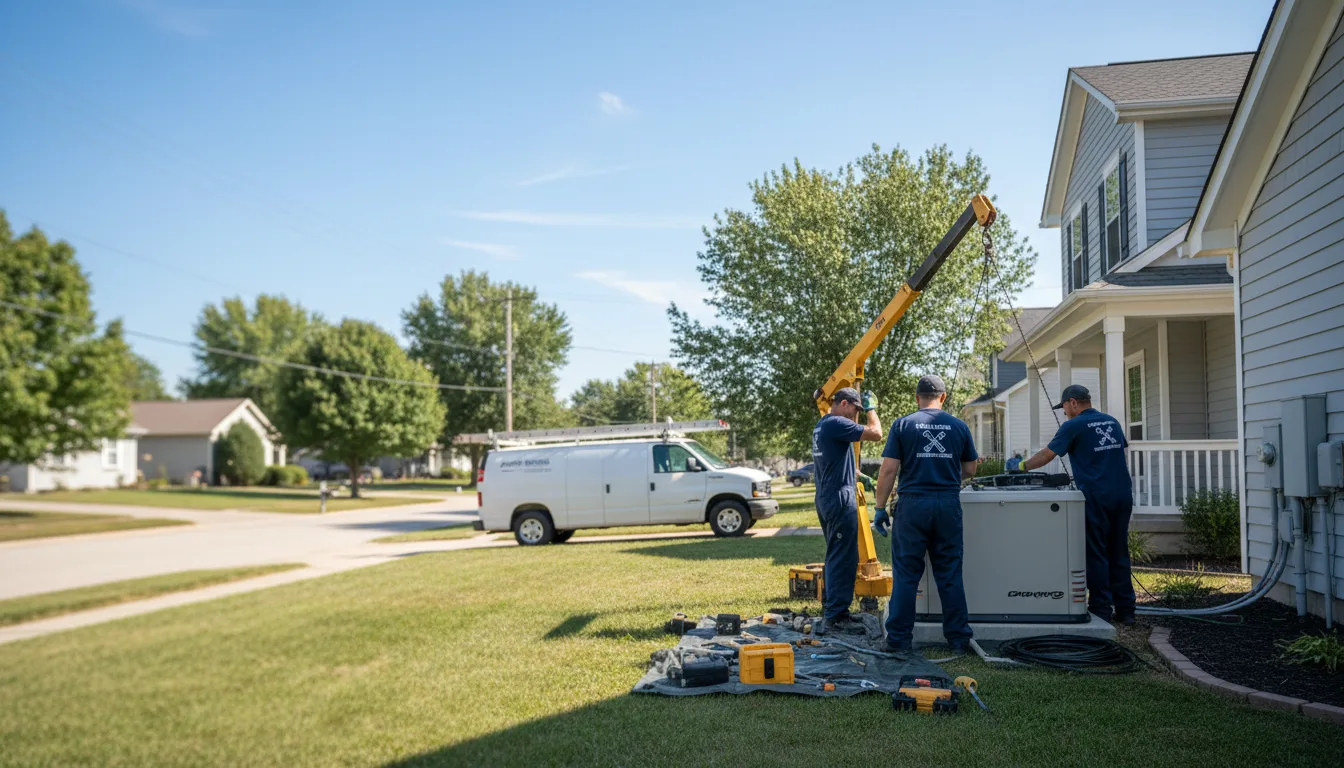 Generator Installation in Chenoa, IL near me